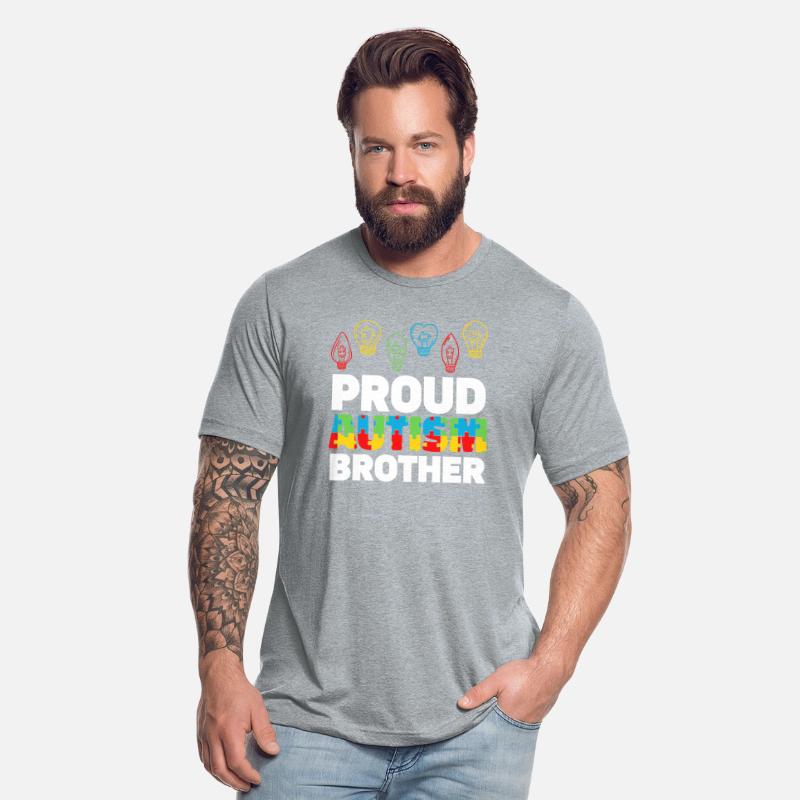 Proud Autism Brother Puzzle Light Bulb Autism