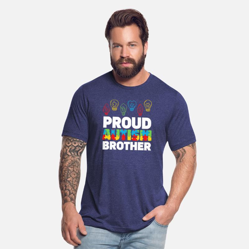 Proud Autism Brother Puzzle Light Bulb Autism