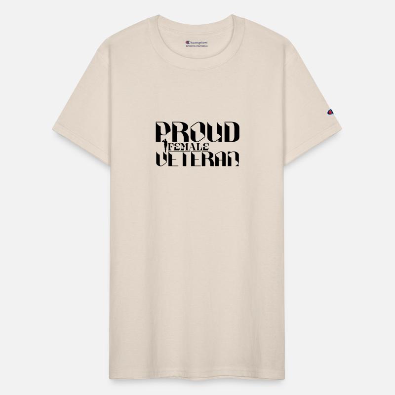 Proud Female Veteran American Girl Retired Soldier