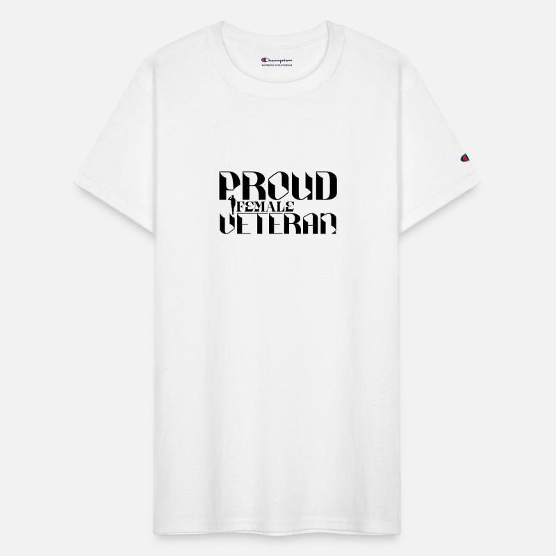 Proud Female Veteran American Girl Retired Soldier