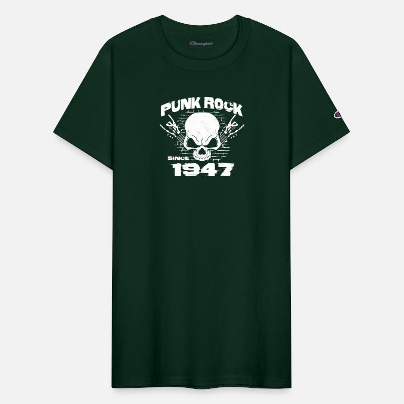 Punk Rock Since 1947 - Skull Rock Hands 77th