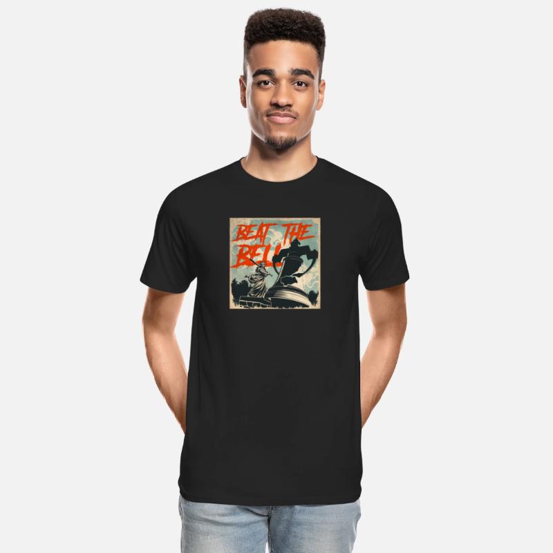 Queen of Liberty use baseball bat to beat the bell