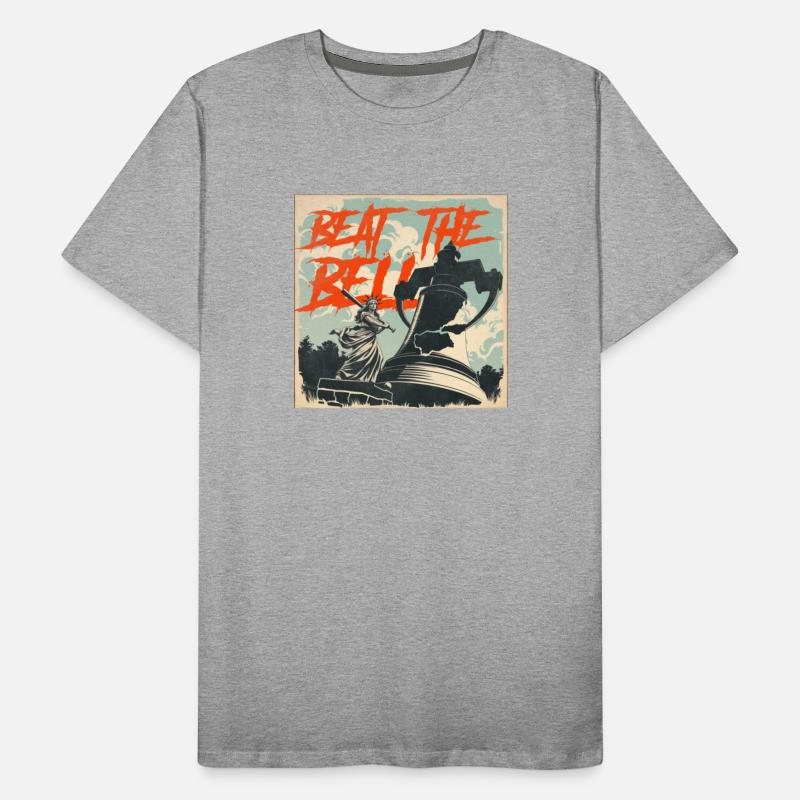 Queen of Liberty use baseball bat to beat the bell