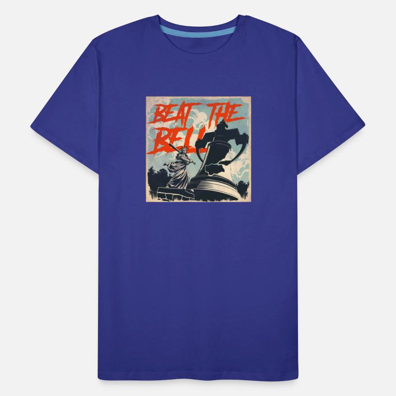 Queen of Liberty use baseball bat to beat the bell