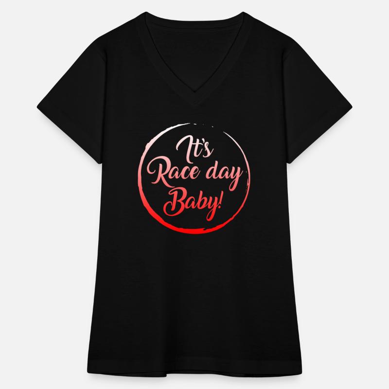 Racing Shirt, It's Race Day Baby Tee, Racing