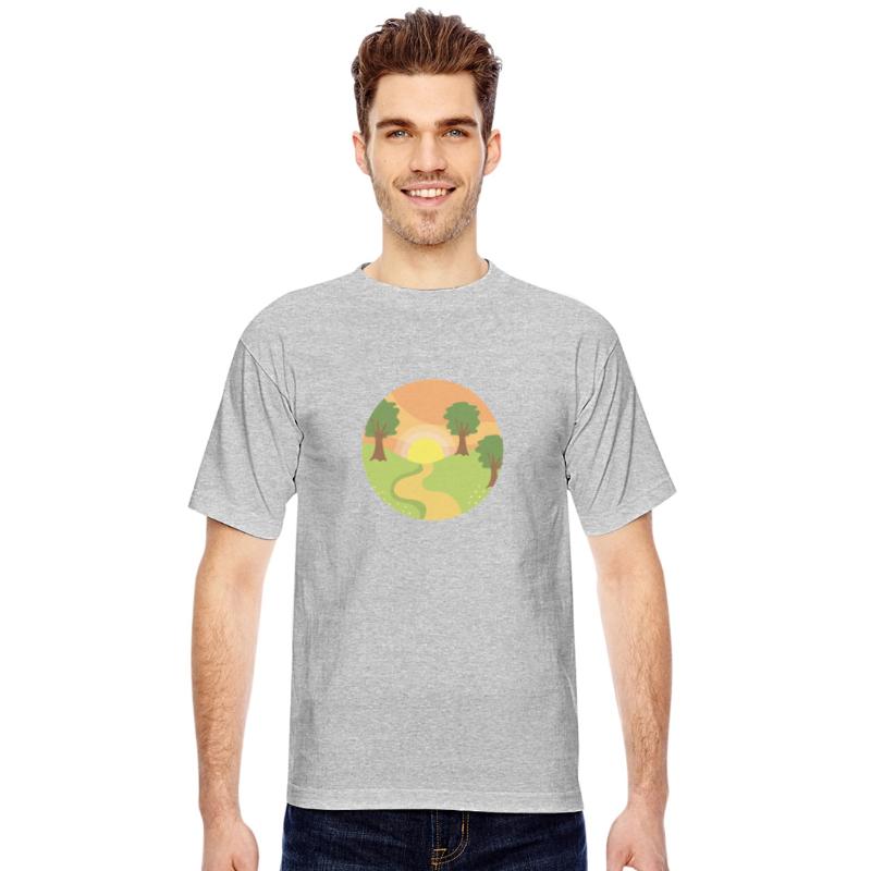 Radiant Nature Sunshine and Tree Beauty