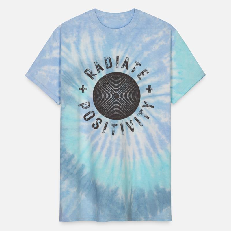 Radiate positivity modern distressed style