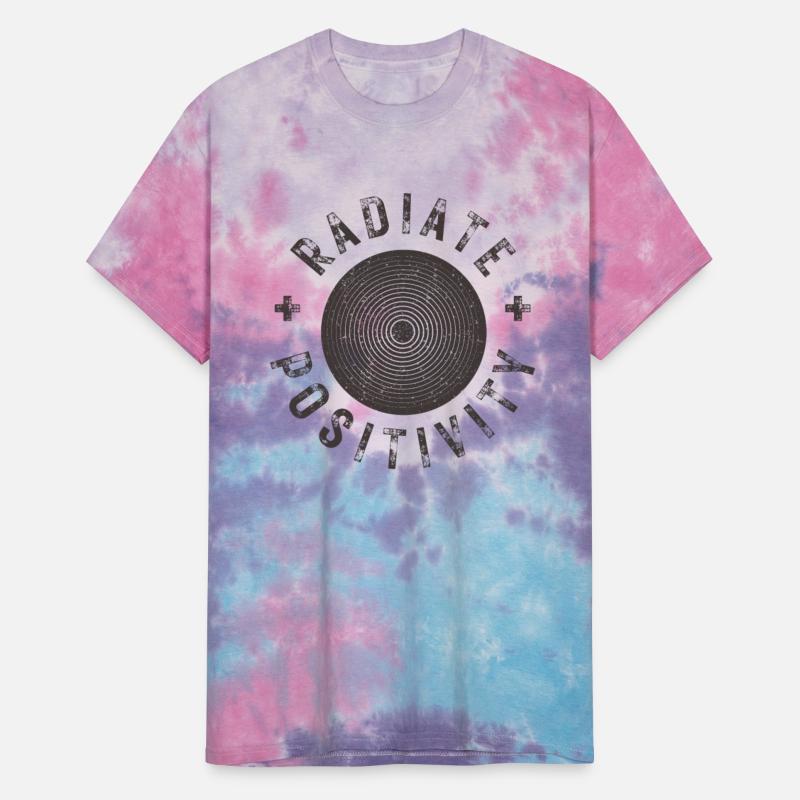 Radiate positivity modern distressed style