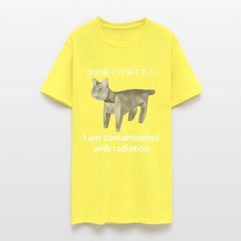 Radiation Contaminated Cat Illustration
