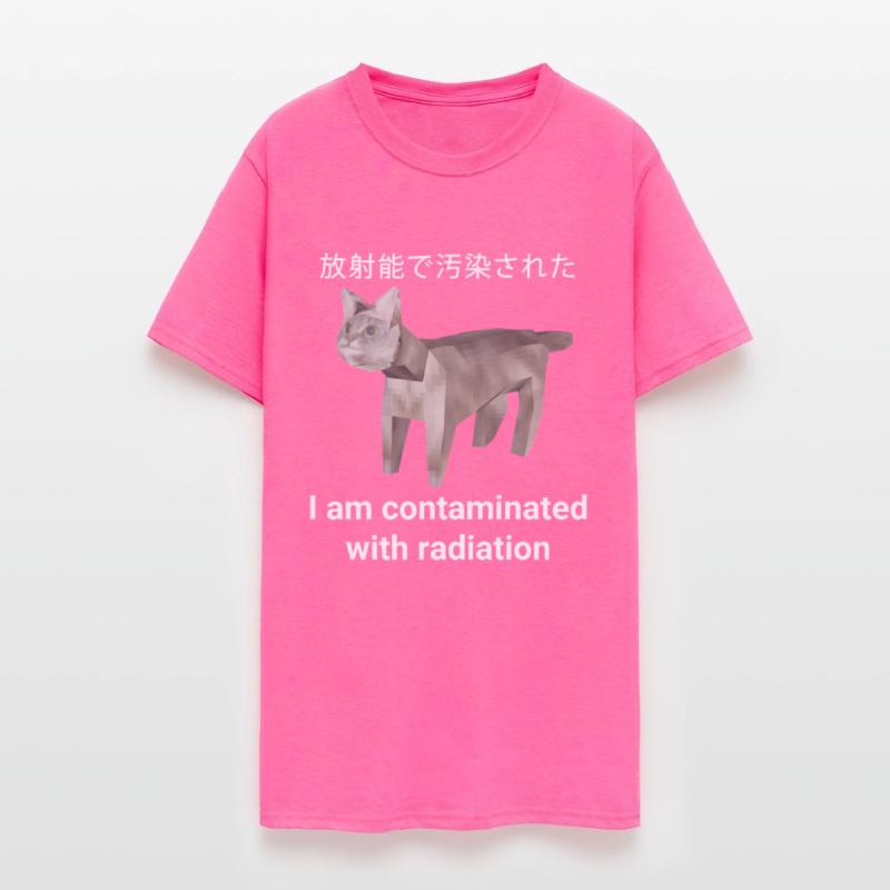 Radiation Contaminated Cat Illustration