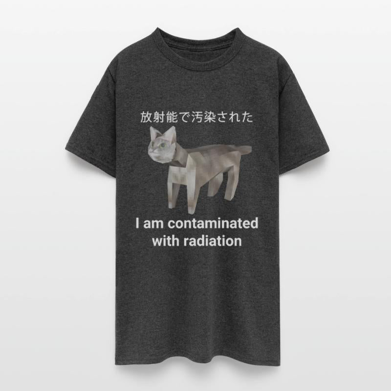 Radiation Contaminated Cat Illustration