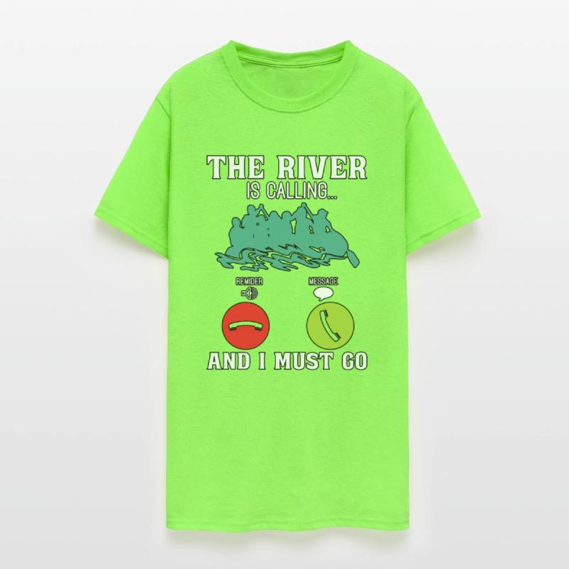 Rafting The River is Calling Paddling Canoe Paddle