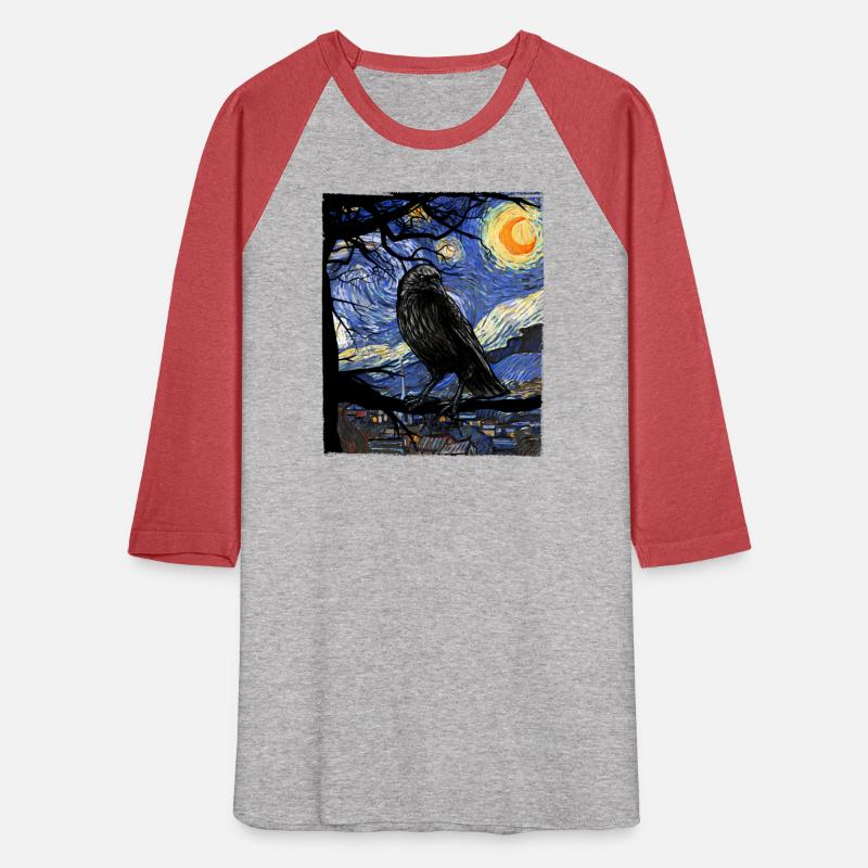 Raven Van Gogh Starry Night Crow