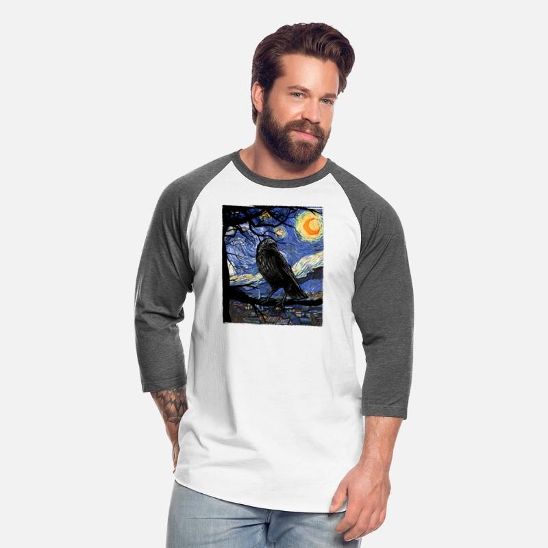 Raven Van Gogh Starry Night Crow