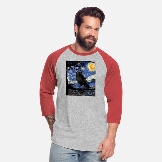 Raven Van Gogh Starry Night Crow