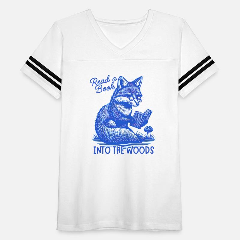 Read a book into the woods