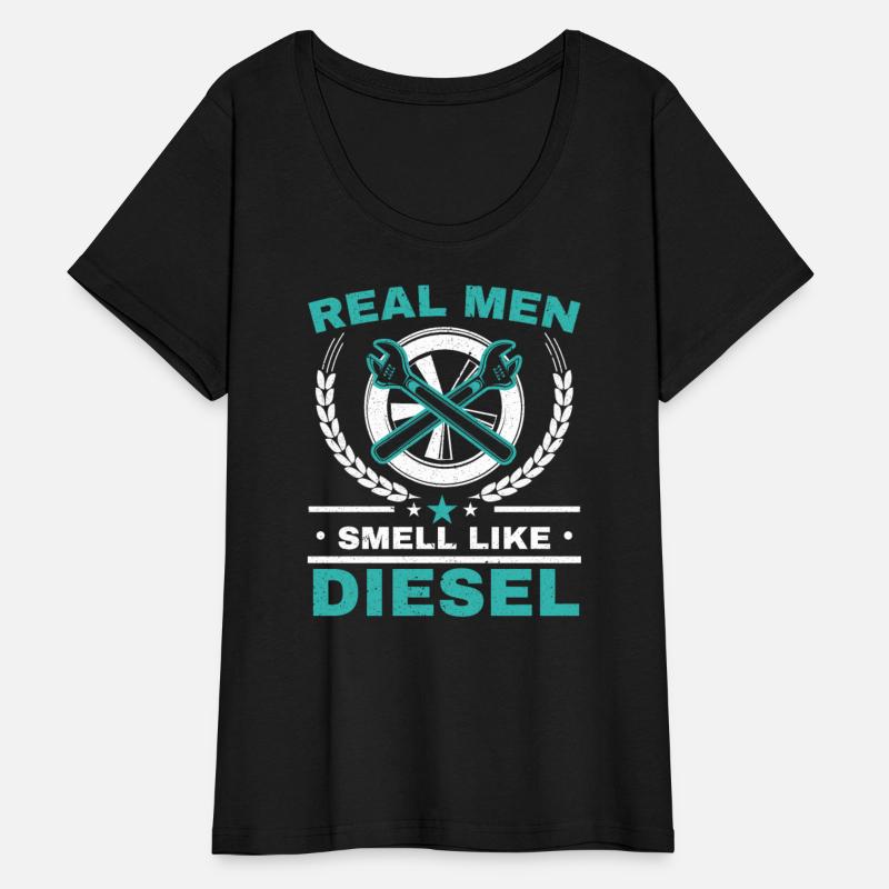 Real Men Smell Like Diesel Mechanic Auto Mechanic