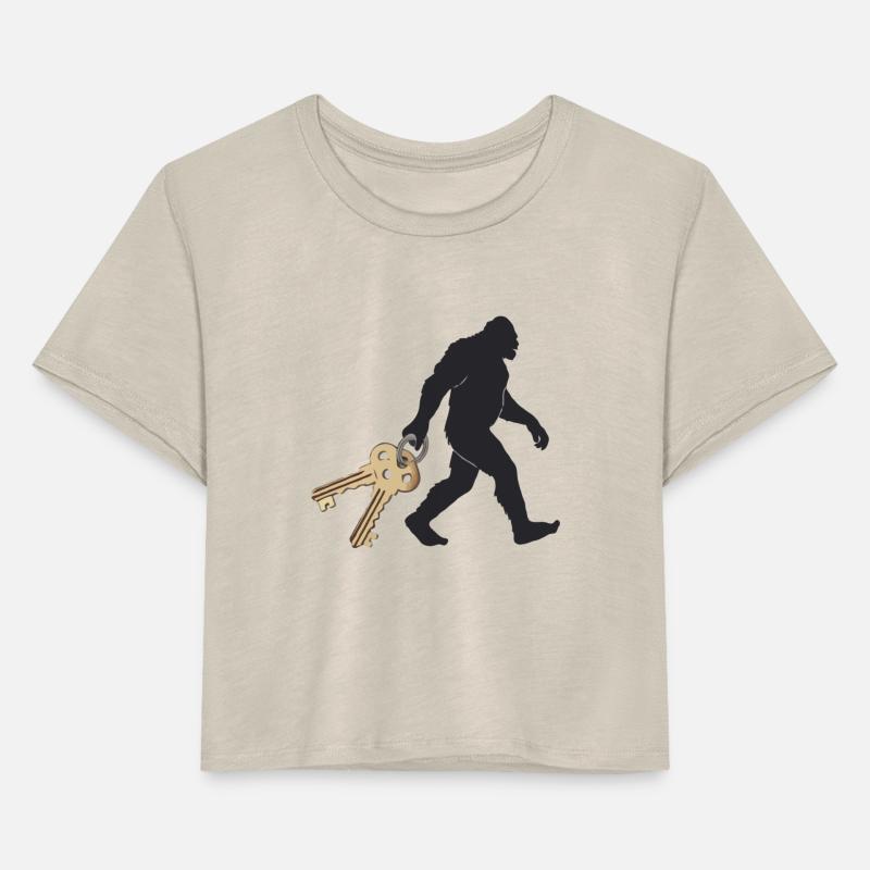 Realistic Bigfoot Silhouette T Shirt Sasquatch