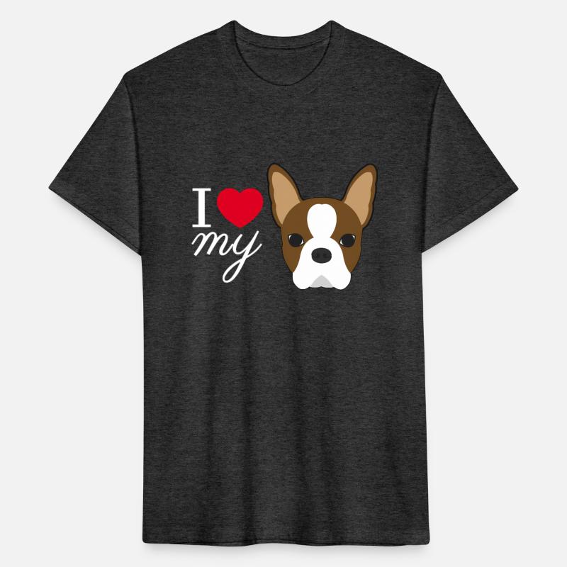 Red Boston Terrier Love