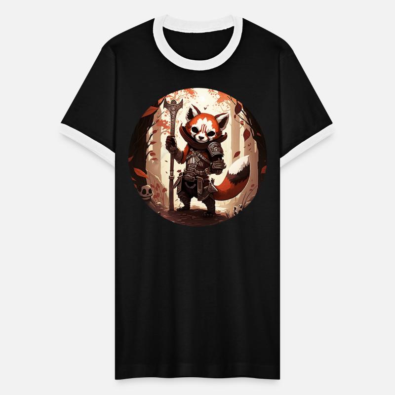 Red Panda Pathfinder Rogue Character Portrait 2