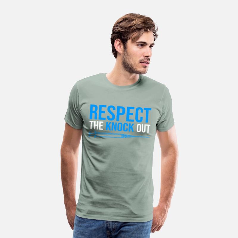 Respect The Knock Out Nurse Anesthetist Gift Idea