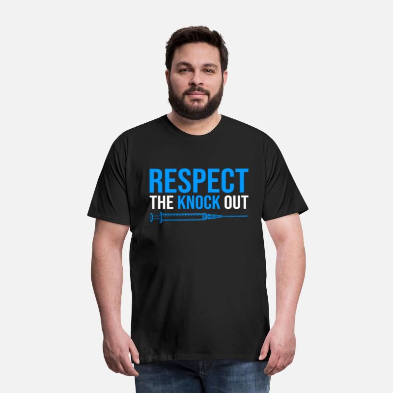 Respect The Knock Out Nurse Anesthetist Gift Idea