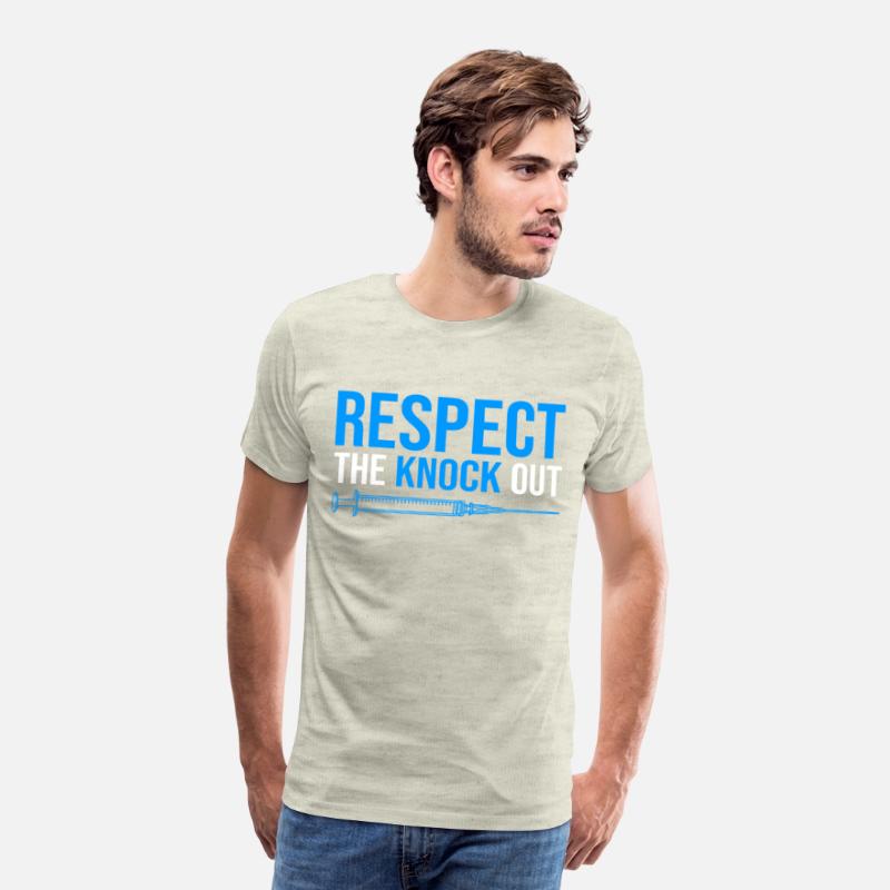 Respect The Knock Out Nurse Anesthetist Gift Idea