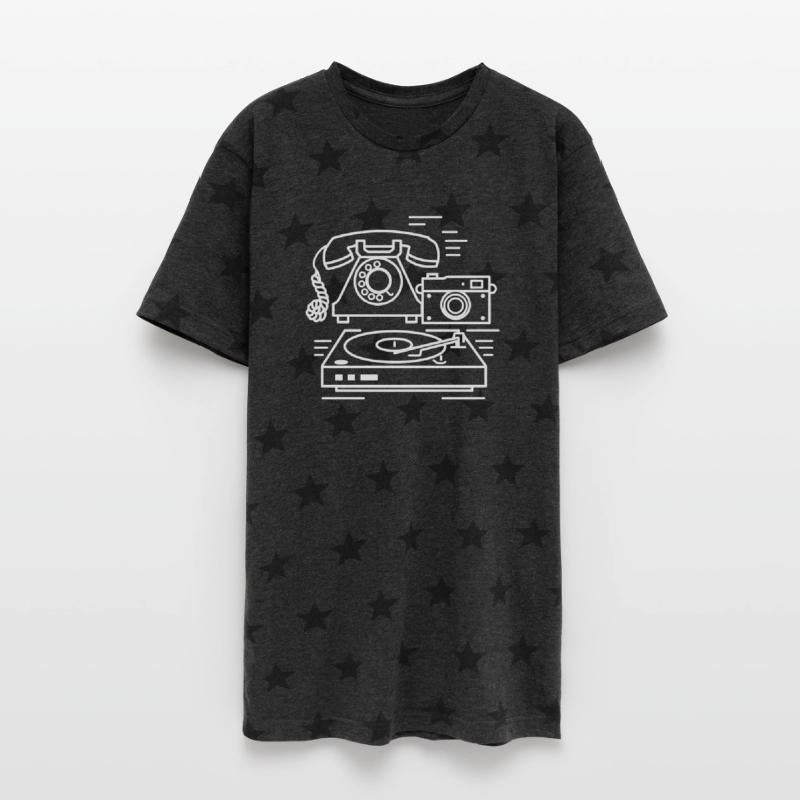 Retro Electronics - Phone, Camera & Record Player