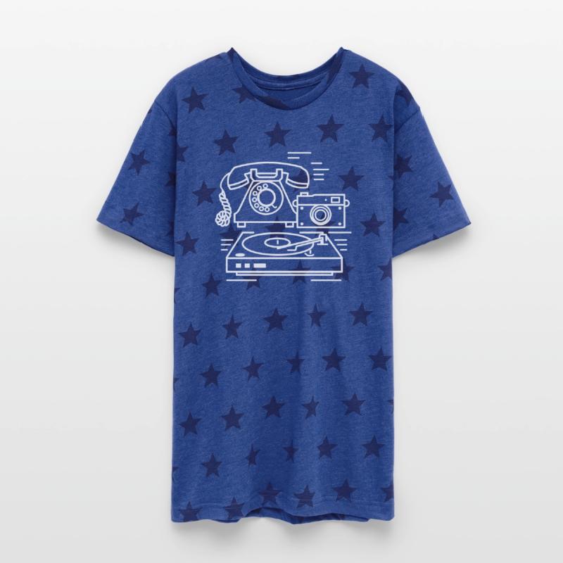 Retro Electronics - Phone, Camera & Record Player