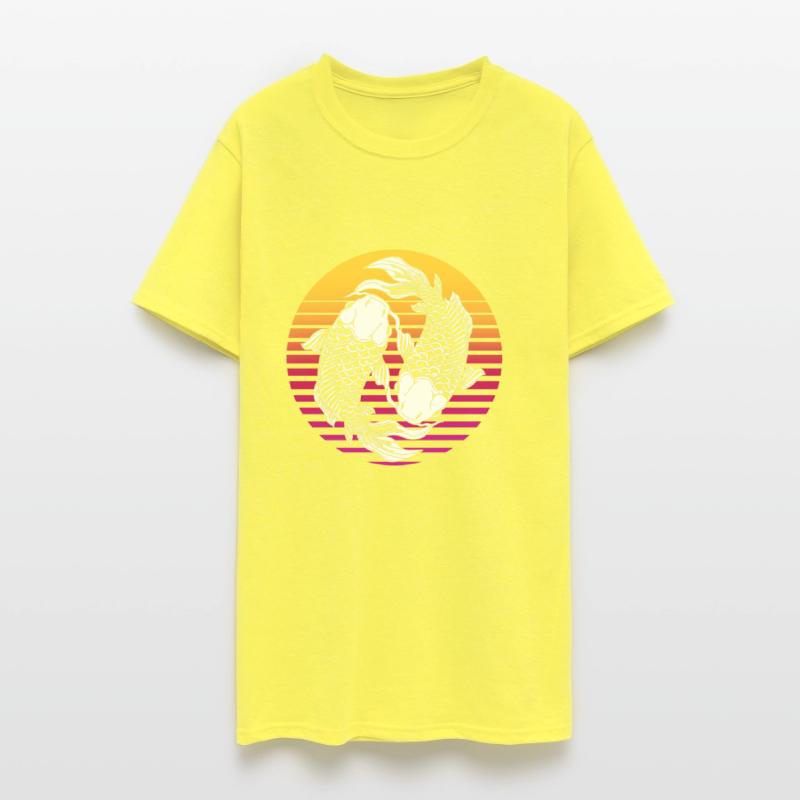 Retro Japanese Koi Carp Fish Lover Koi Fishes