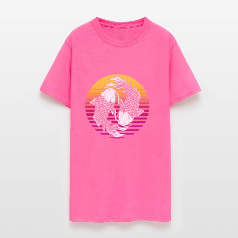 Retro Japanese Koi Carp Fish Lover Koi Fishes