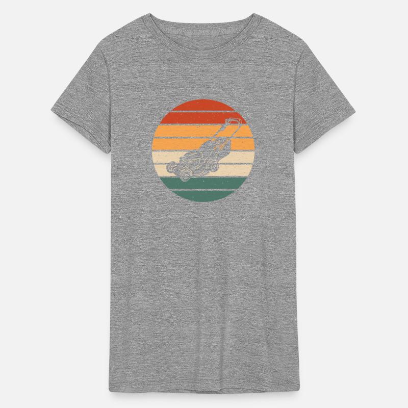 Retro Lawn Mower Design