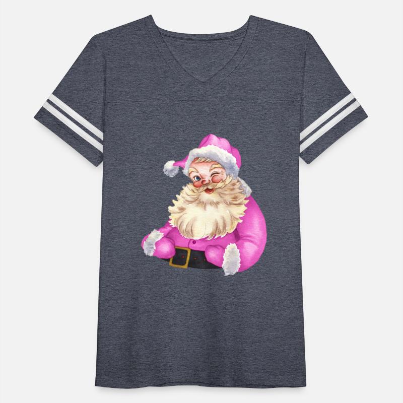 Retro Pink Santa Claus-Retro Pink Santa Claus Wate