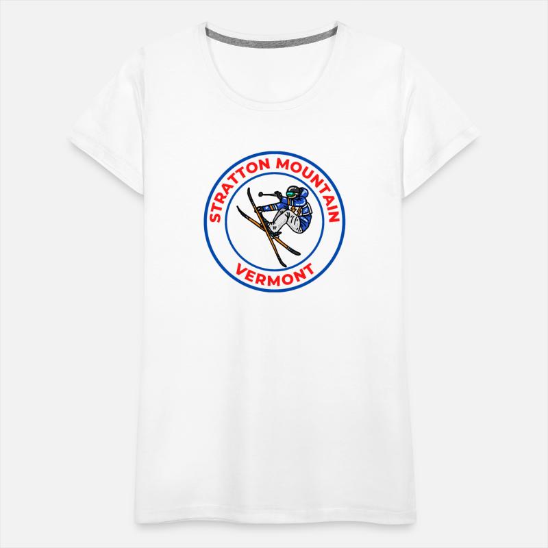 Retro Skiing Stratton Mountain Vermont Souvenir