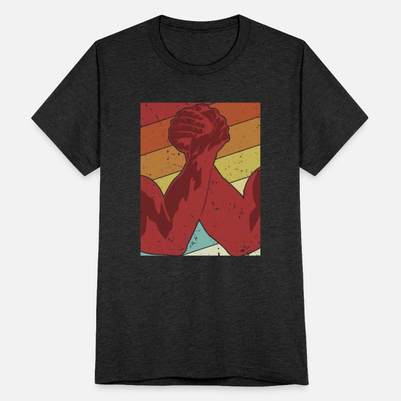 Retro Techniques Exercise Hand Wrestling Arm