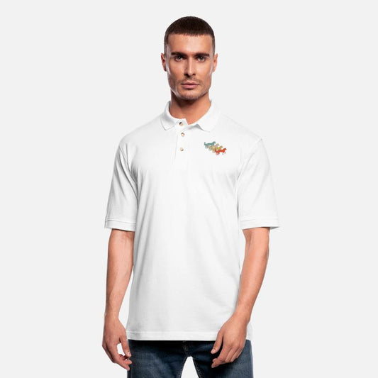 Retro Vintage Style Harness Racing Equitation