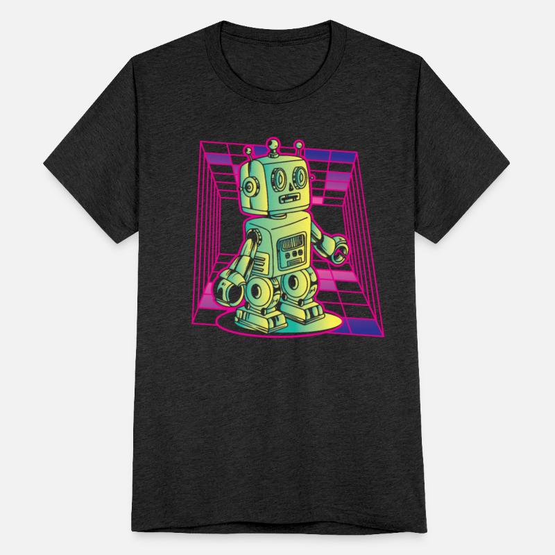 Robot Retro Vintage Robotics Technology