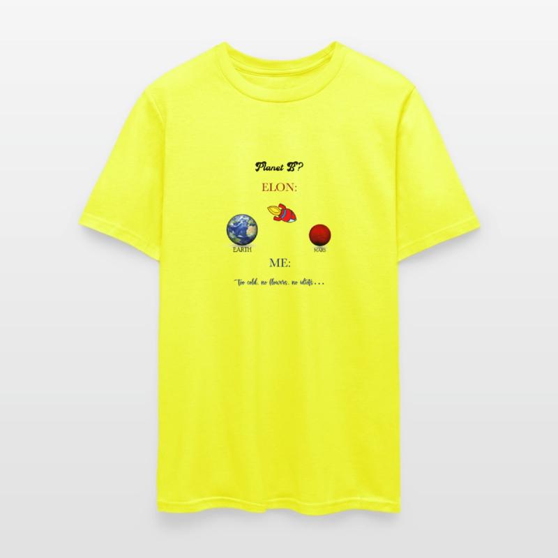 Rocket from Earth to Mars, No Planet B