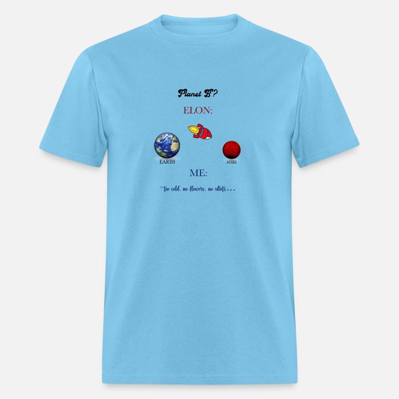 Rocket from Earth to Mars, No Planet B