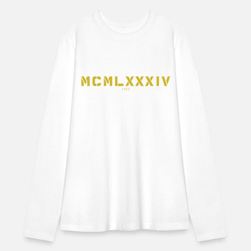 Roman numeral Year of birth Made in 1984