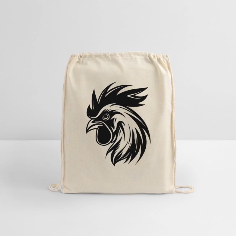Rooster Head Vector Art
