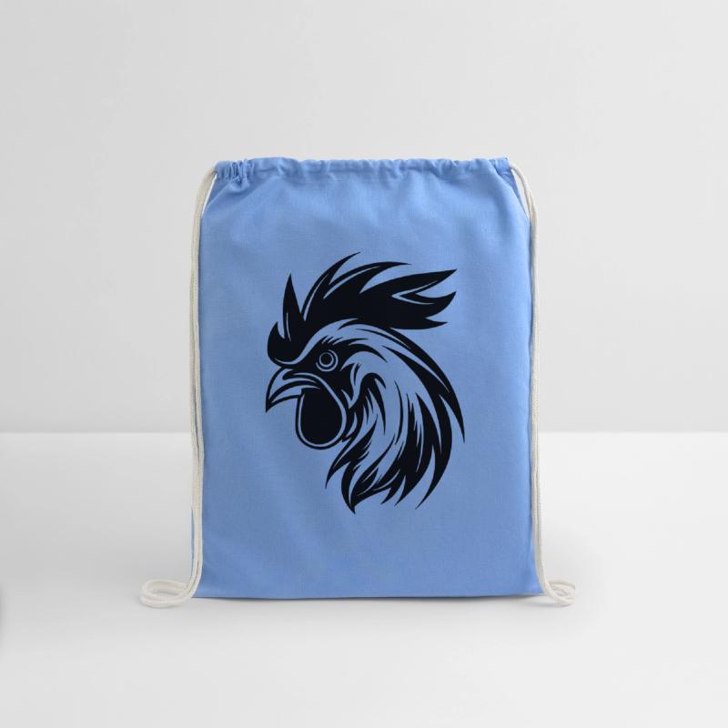 Rooster Head Vector Art