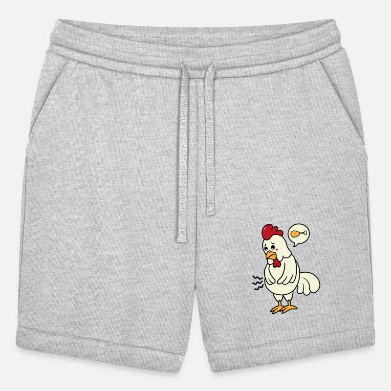 Rooster Hungry Chicken Thighs Funny Animal Crazy