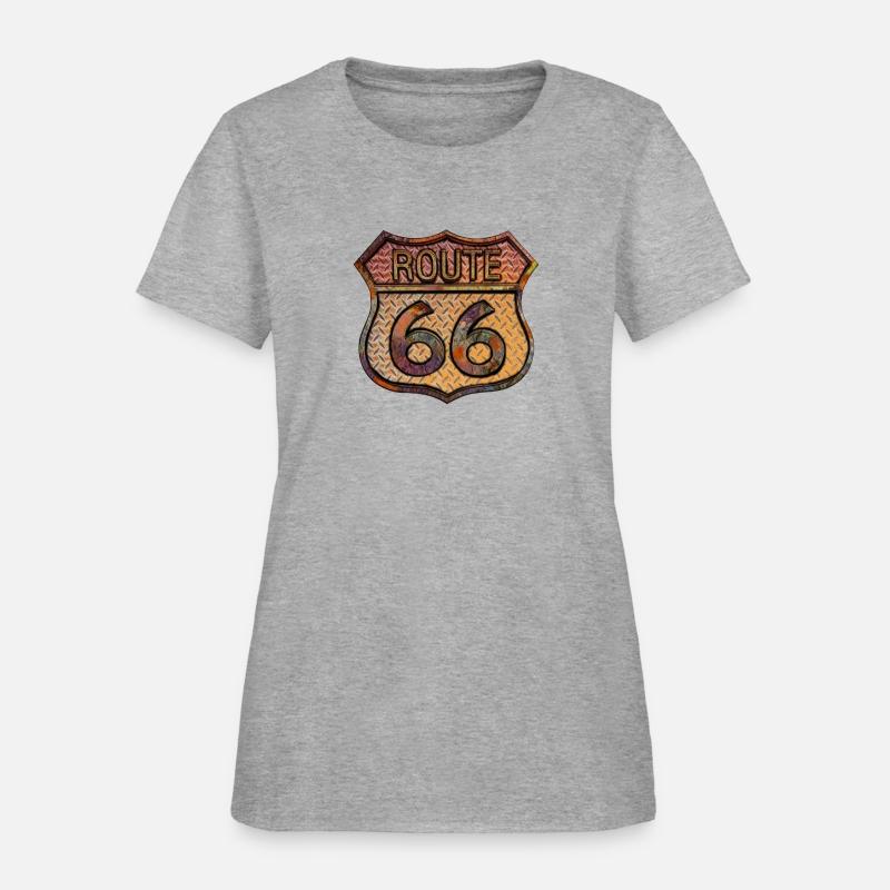 Route 66 vintage sign - Rusty metal 2