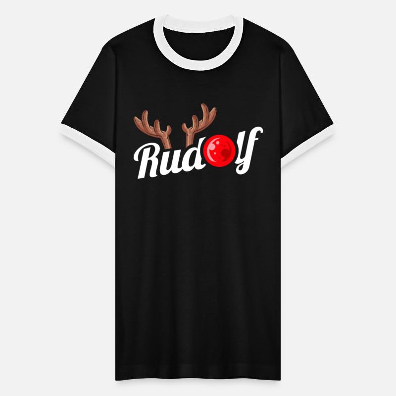 Rudolph The Reindeer Antlers Red Nose Christmas