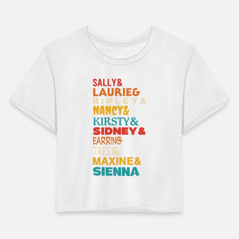 Sally& Laurie& Ripley& Nancy& Kirsty& Sidney& Earr