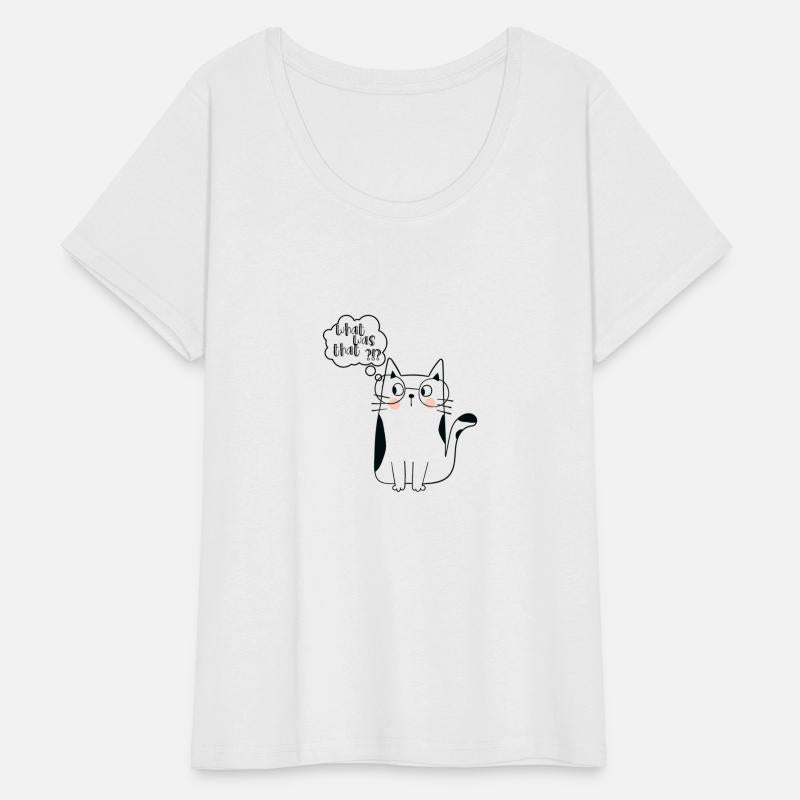 Scared Suspicious Cat Wearing Glasses