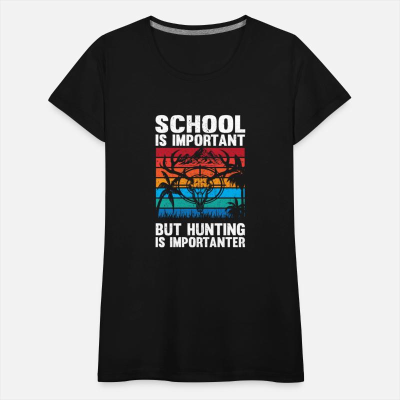 School is Important but Hunting is Important -