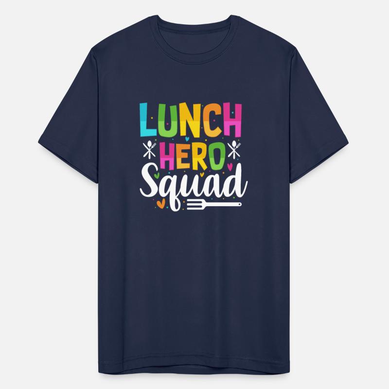 School Lunch Hero Squad Funny