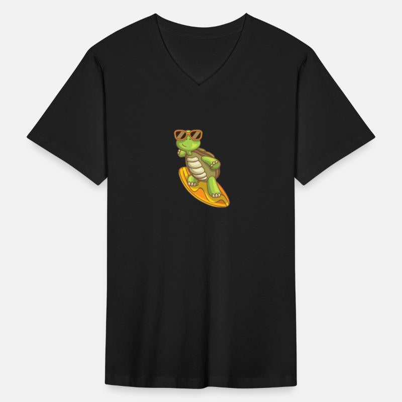 Sea Turtle Ocean Beach Surfing Turtle